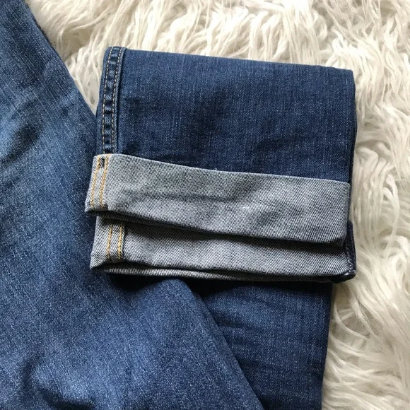 Hudson Bacara Straight Flood Cuff Jeans Blue - Picture 4 of 8